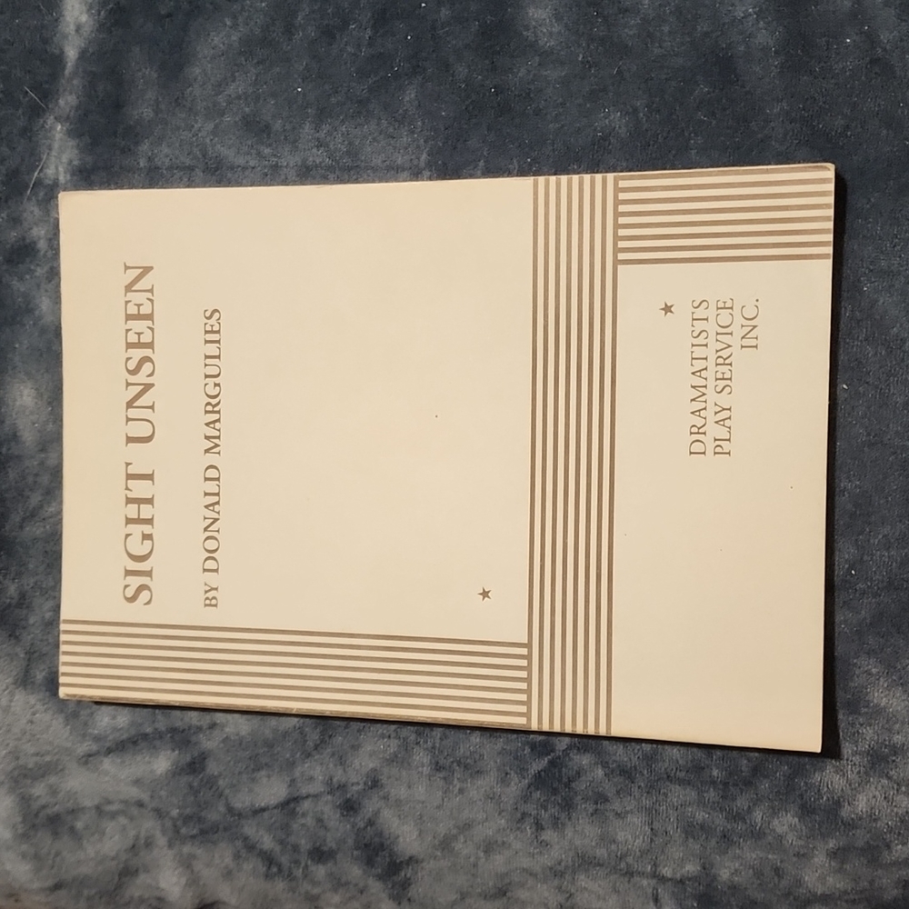 Sight Unseen by Donald Margulies Paperback